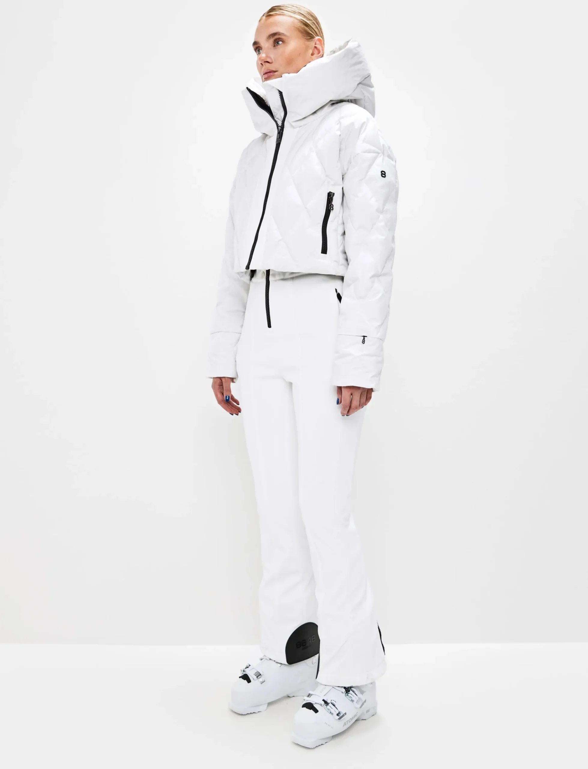 8848 Altitude Skidkläder|Amina W Ski Suit - Blanc