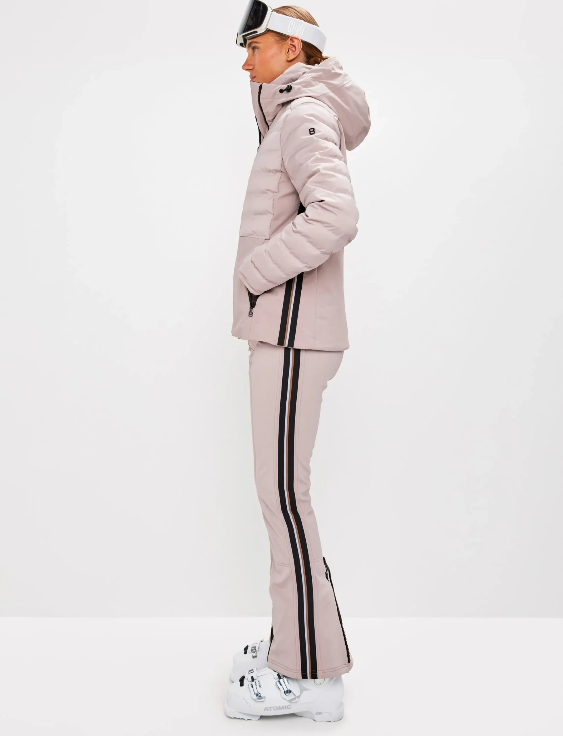 8848 Altitude Skidkläder|Audrey W Ski Jacket - Powder Pink