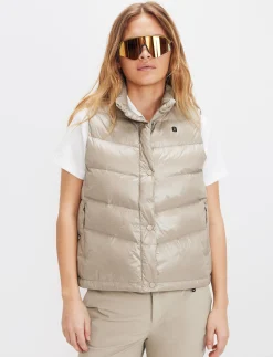 8848 Altitude Klader|Bella W Down Vest - Lt Beige