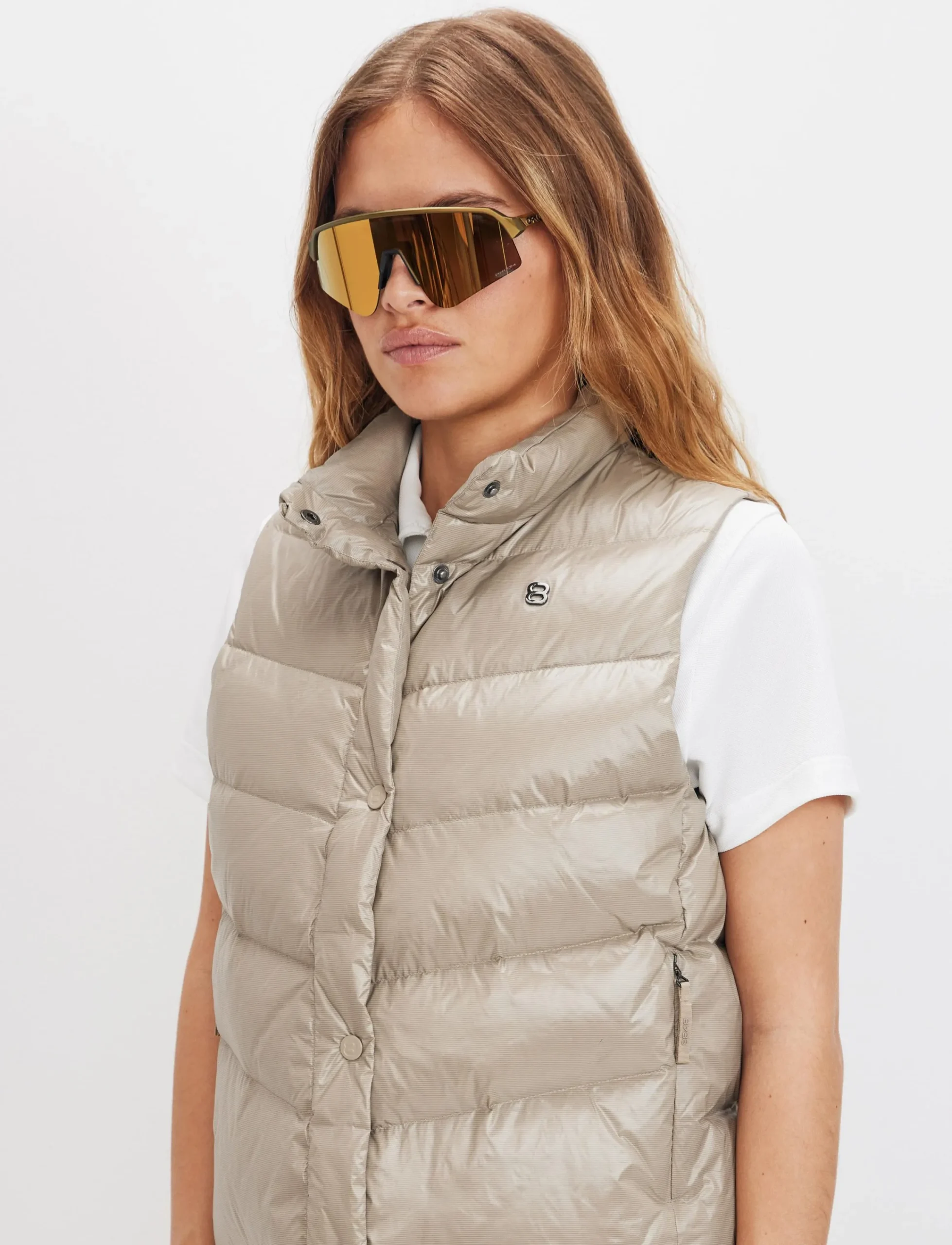 8848 Altitude Klader|Bella W Down Vest - Lt Beige