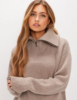 8848 Altitude Klader|Bessie W Wool Sweat - Beige