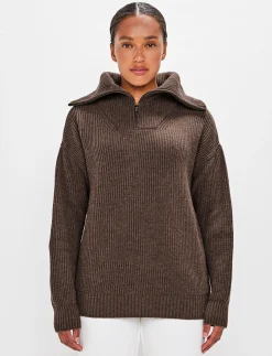 8848 Altitude Klader|Bessie W Wool Sweat - Pale Brown
