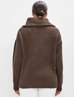 8848 Altitude Klader|Bessie W Wool Sweat - Pale Brown