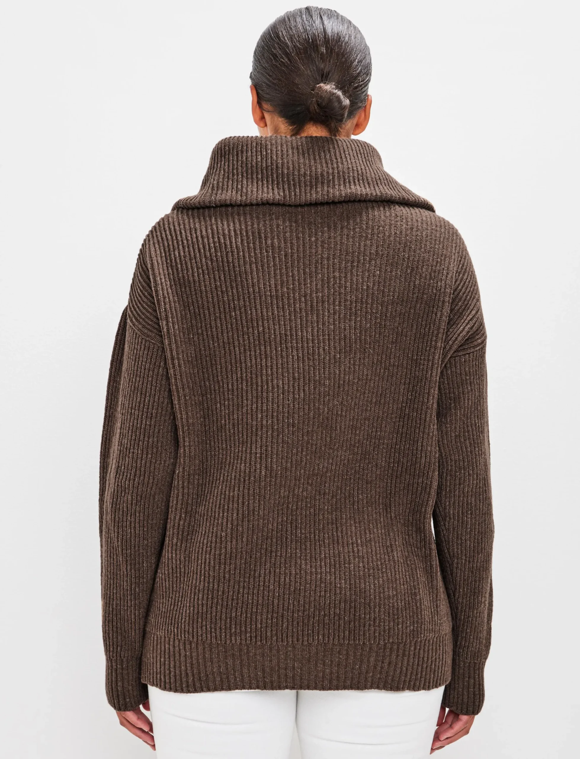 8848 Altitude Klader|Bessie W Wool Sweat - Pale Brown