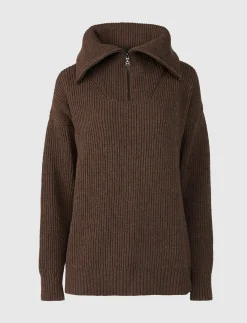 8848 Altitude Klader|Bessie W Wool Sweat - Pale Brown