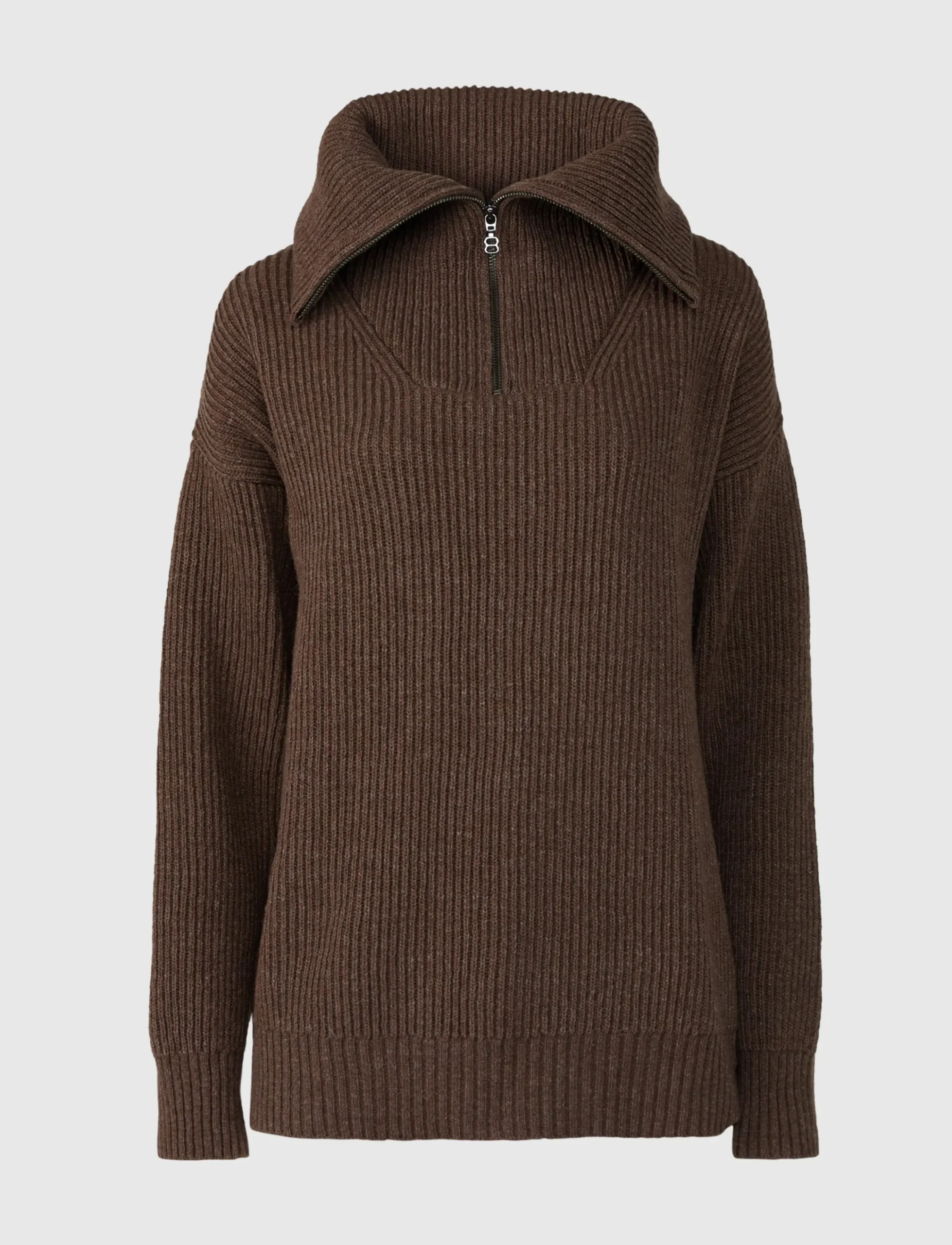 8848 Altitude Klader|Bessie W Wool Sweat - Pale Brown