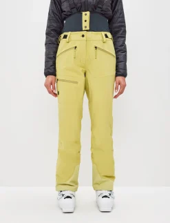 8848 Altitude Skidkläder|Chloe W Shell Pant - Flax Yellow