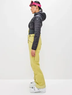 8848 Altitude Klader|Chloe W Shell Pant - Flax Yellow