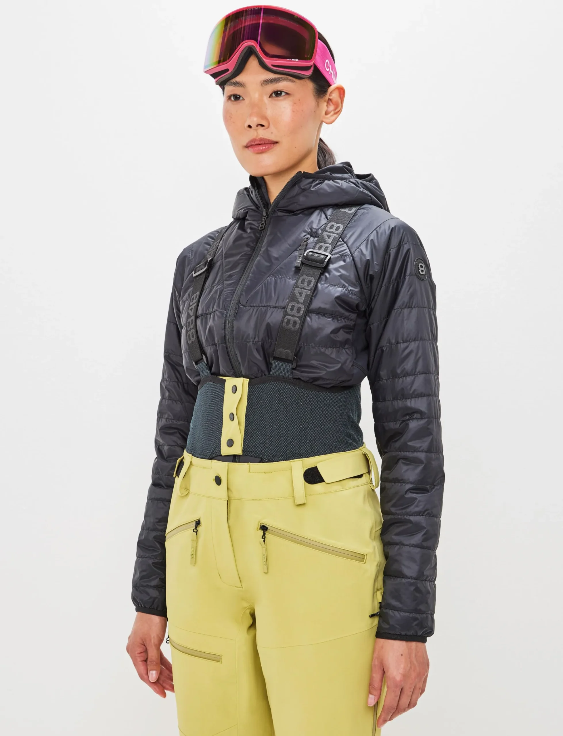 8848 Altitude Klader|Chloe W Shell Pant - Flax Yellow