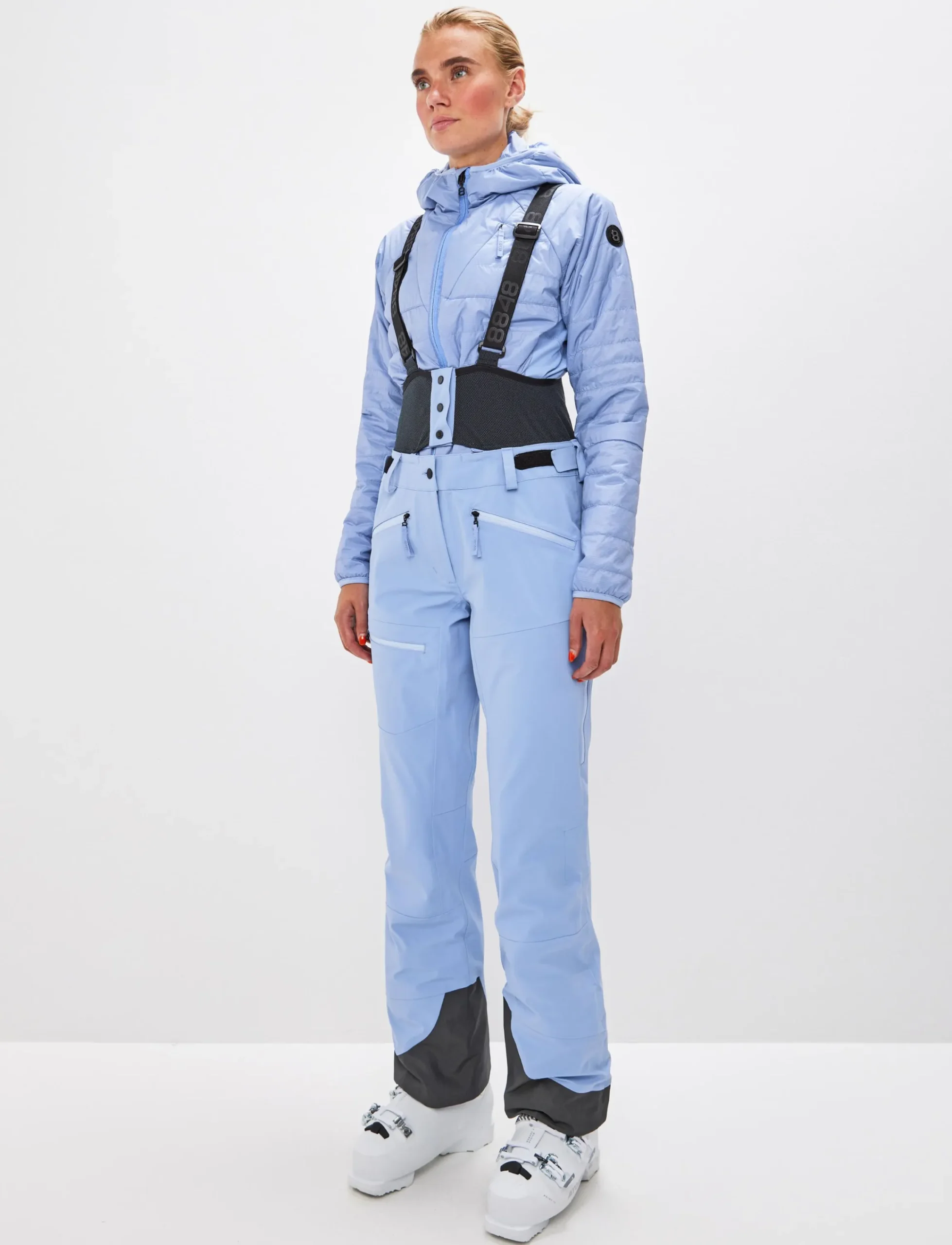8848 Altitude Skidkläder|Chloe W Shell Pant - Hortensia Blue