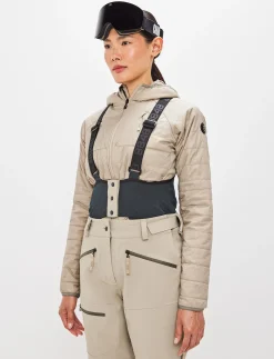 8848 Altitude Skidkläder|Chloe W Shell Pant - Lt Fallen Rock