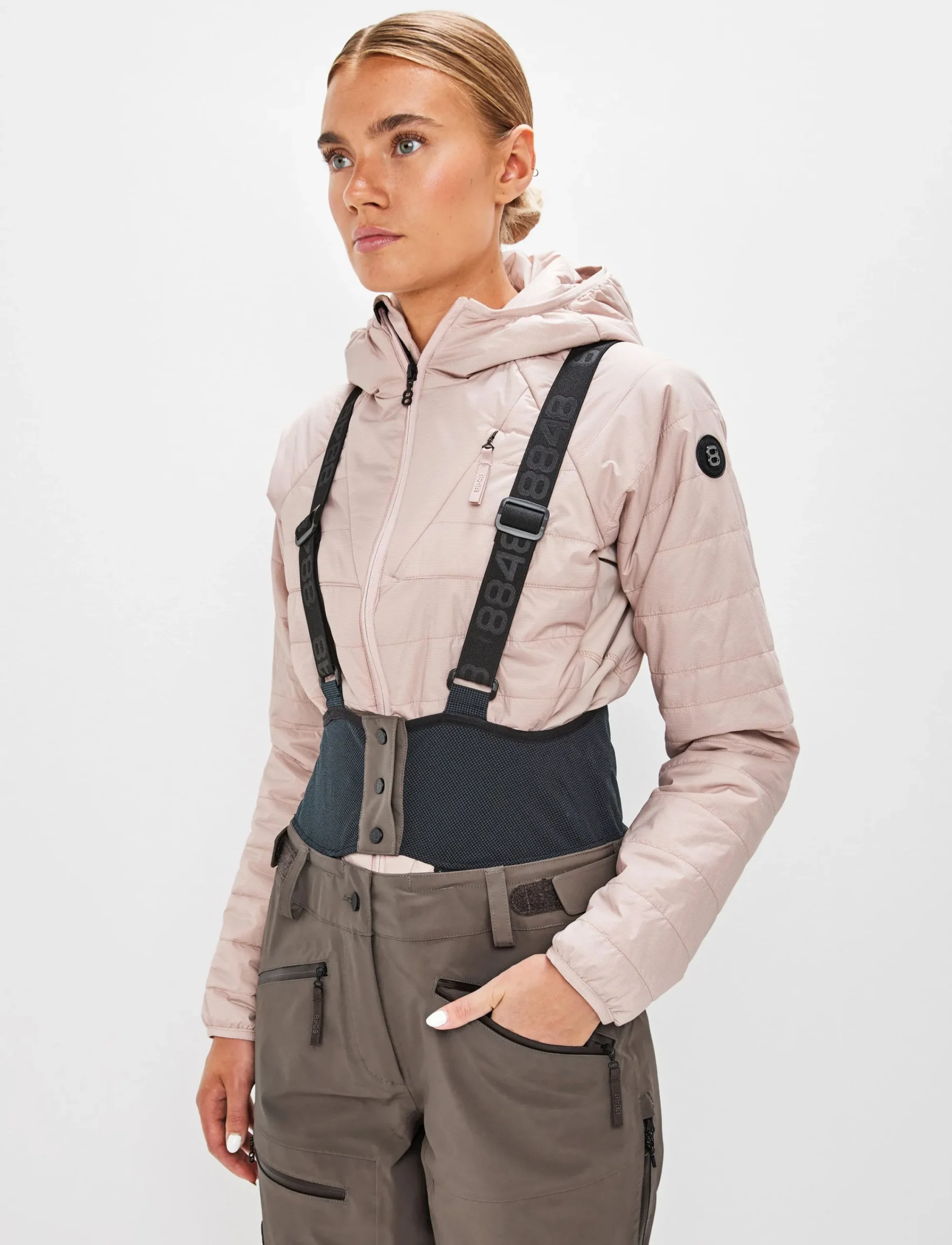8848 Altitude Skidkläder|Chloe W Shell Pant - Pale Brown