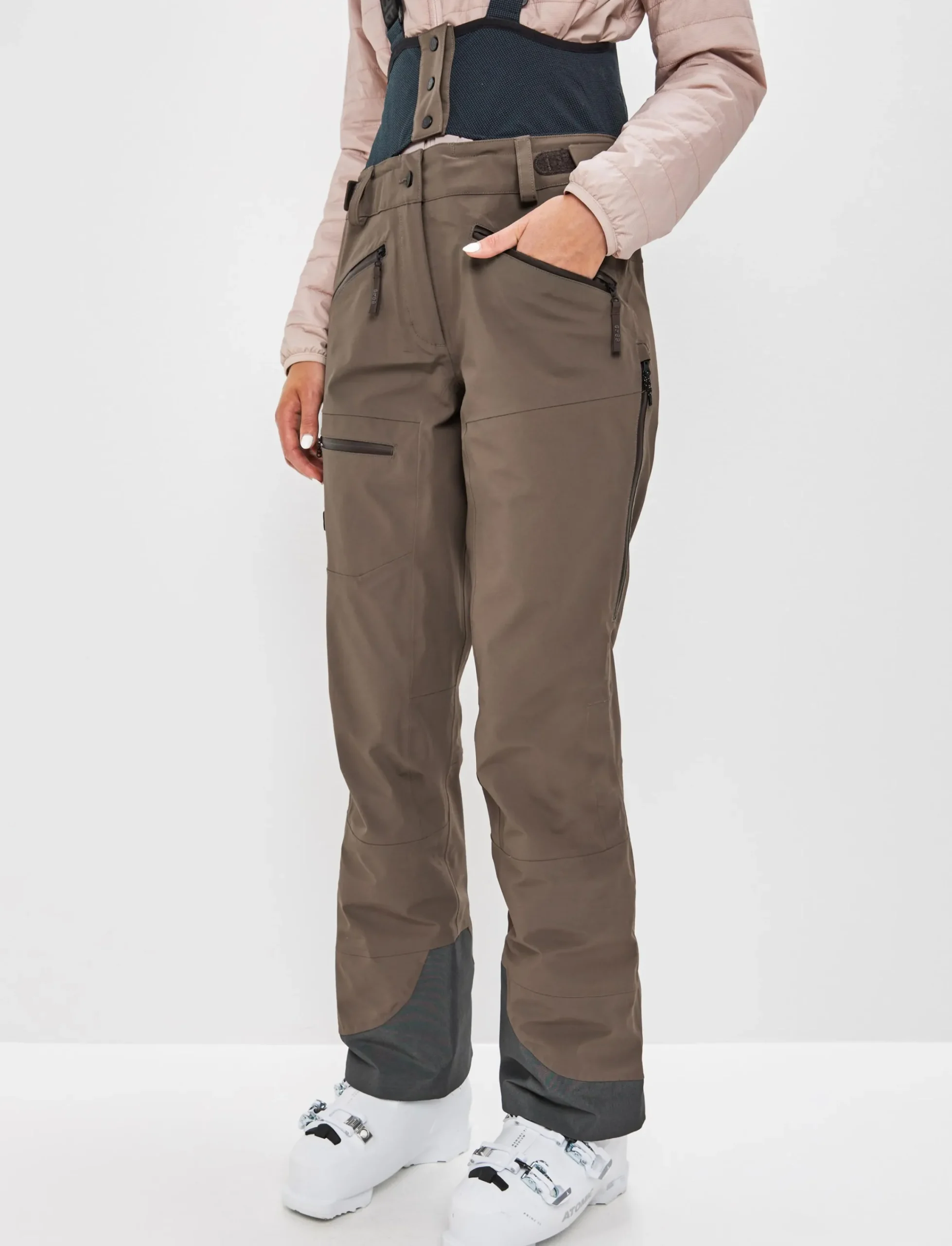 8848 Altitude Skidkläder|Chloe W Shell Pant - Pale Brown