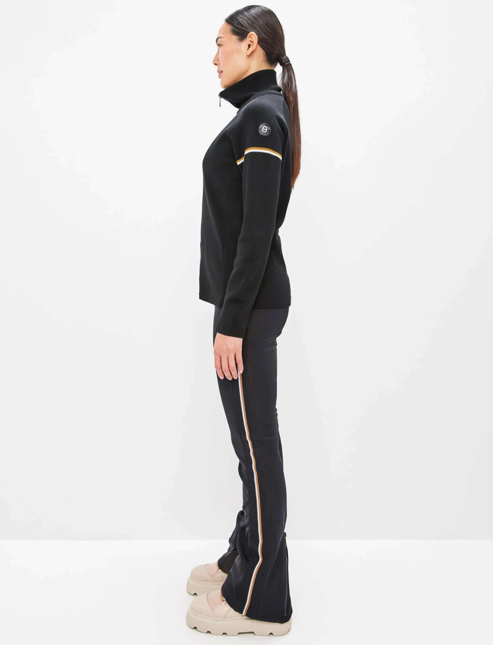 8848 Altitude Skidkläder|Ember W Merino Sweat - Black