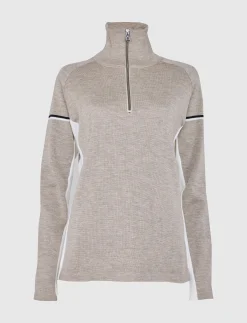8848 Altitude Skidkläder|Ember W Merino Sweat - Lt Fallen Rock