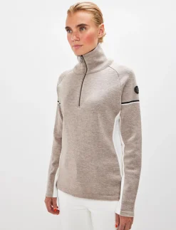 8848 Altitude Klader|Ember W Merino Sweat - Lt Fallen Rock