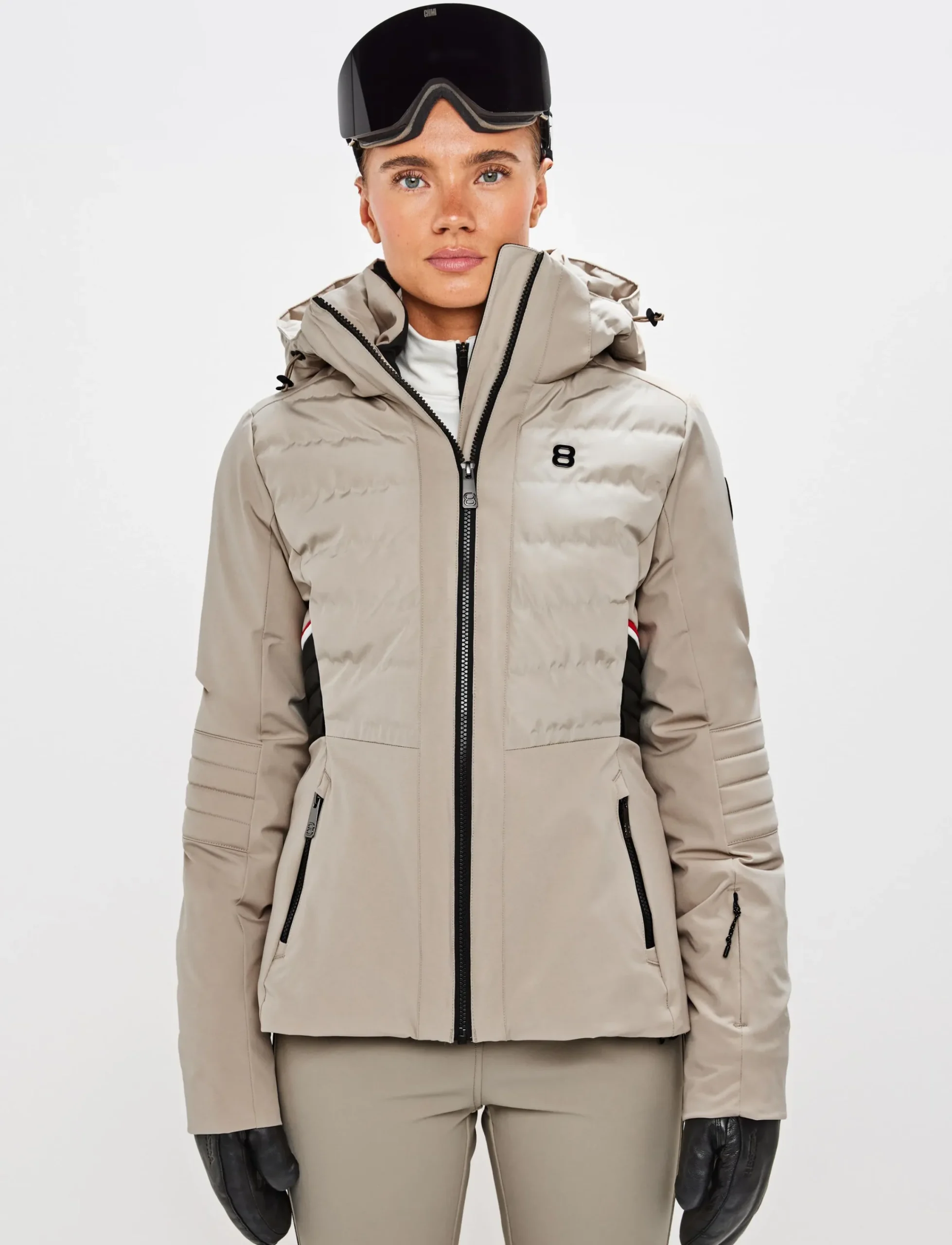 8848 Altitude Skidkläder|Essener W Jacket - Lt Fallen Rock