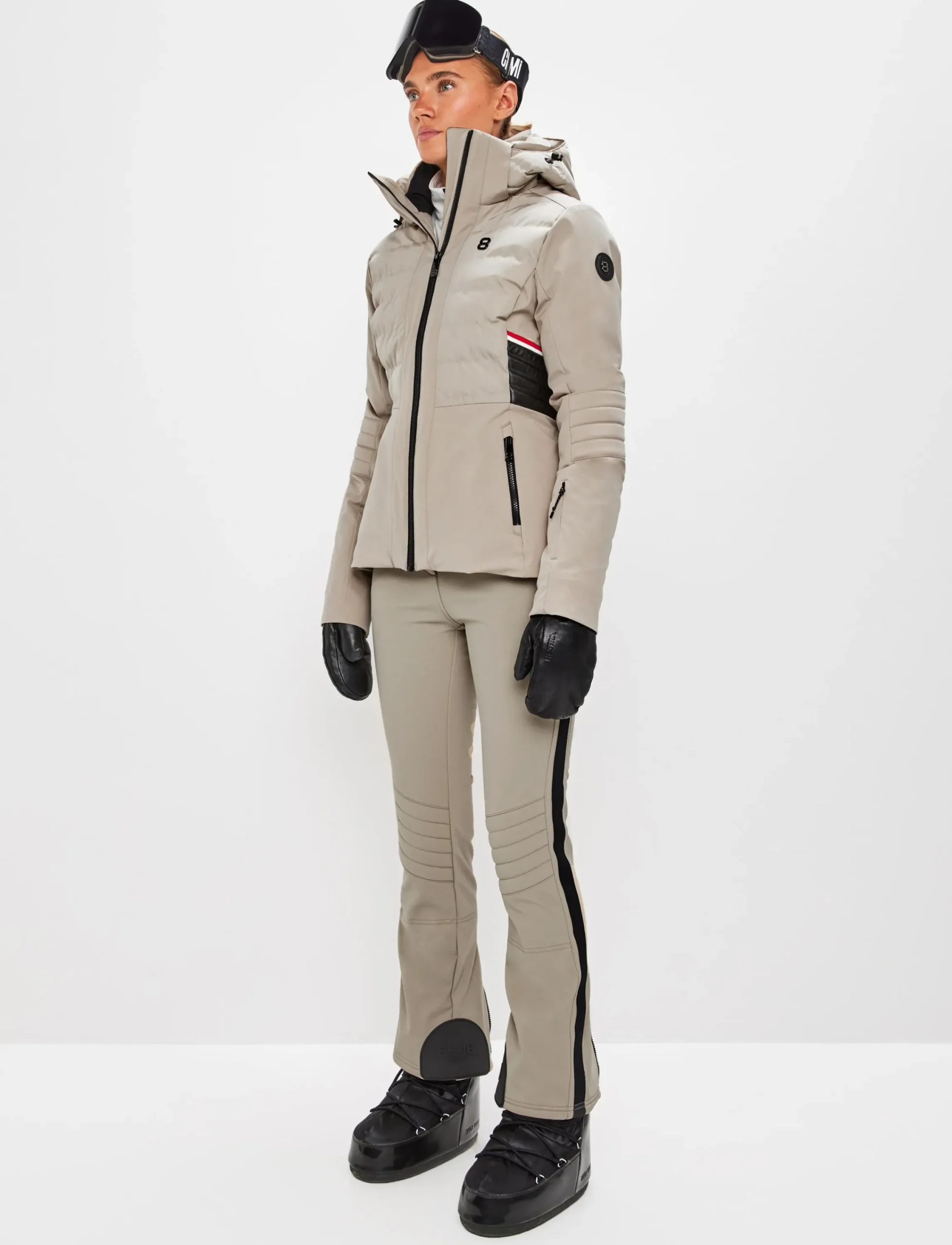 8848 Altitude Skidkläder|Essener W Jacket - Lt Fallen Rock