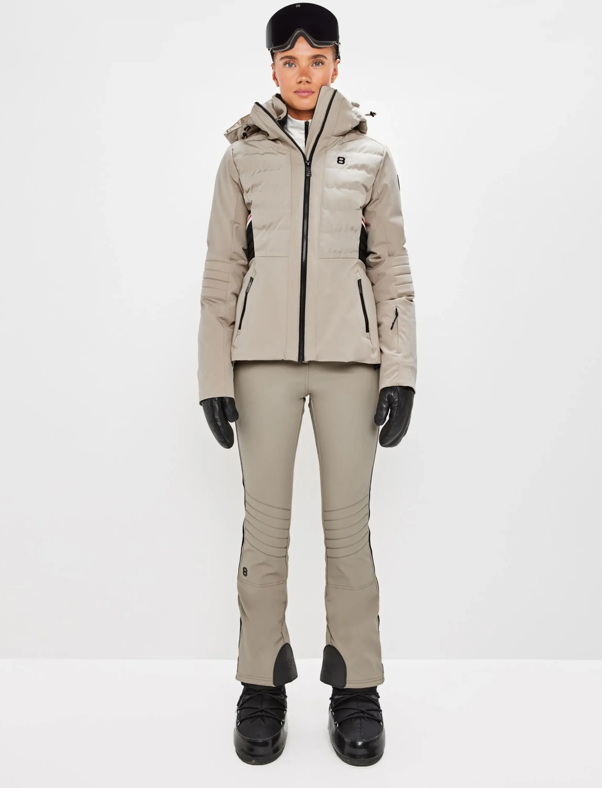 8848 Altitude Skidkläder|Essener W Jacket - Lt Fallen Rock