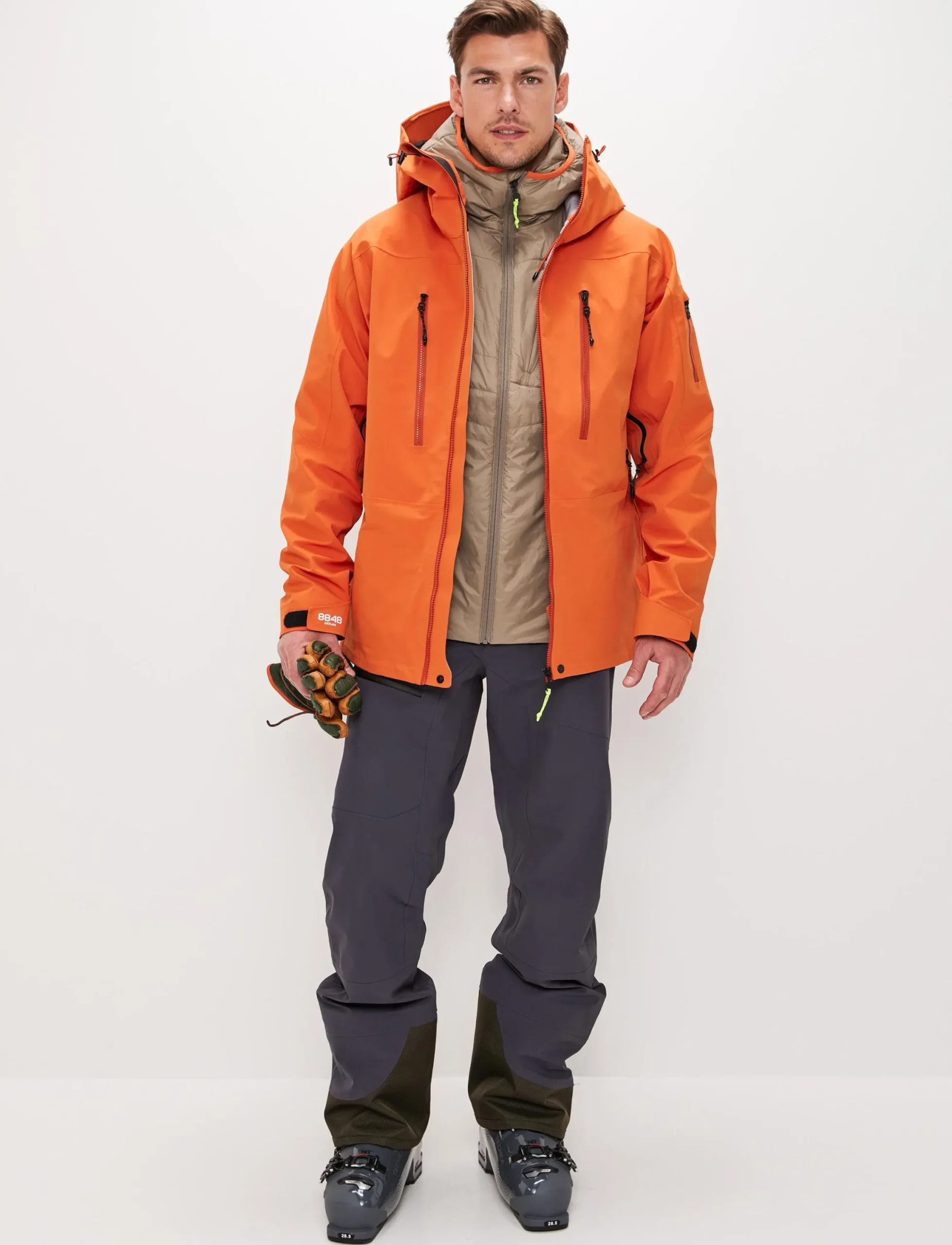 8848 Altitude Skidkläder|Gansu 3.0 Jacket - Orange Rust