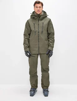 8848 Altitude Skidkläder|Gansu 4.0 Shell Jacket - Army Green