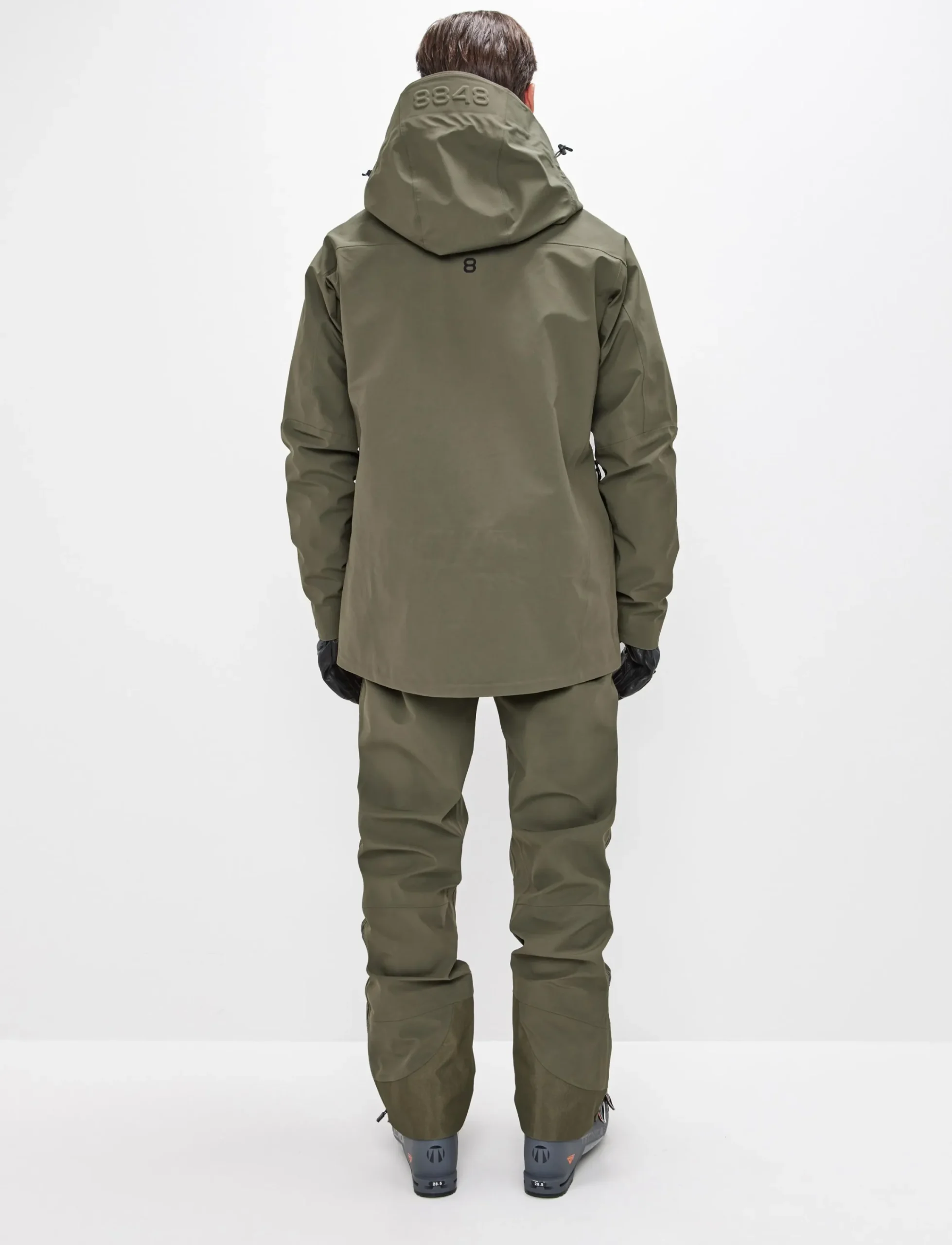 8848 Altitude Skidkläder|Gansu 4.0 Shell Jacket - Army Green