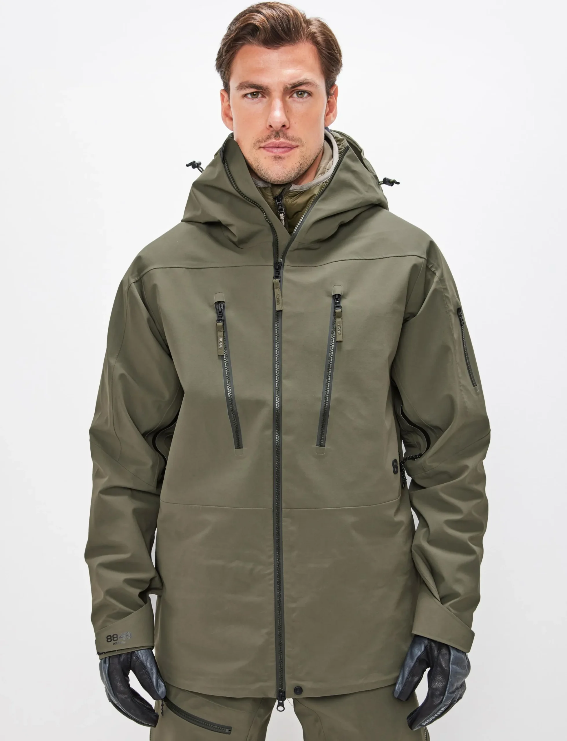 8848 Altitude Klader|Gansu 4.0 Shell Jacket - Army Green