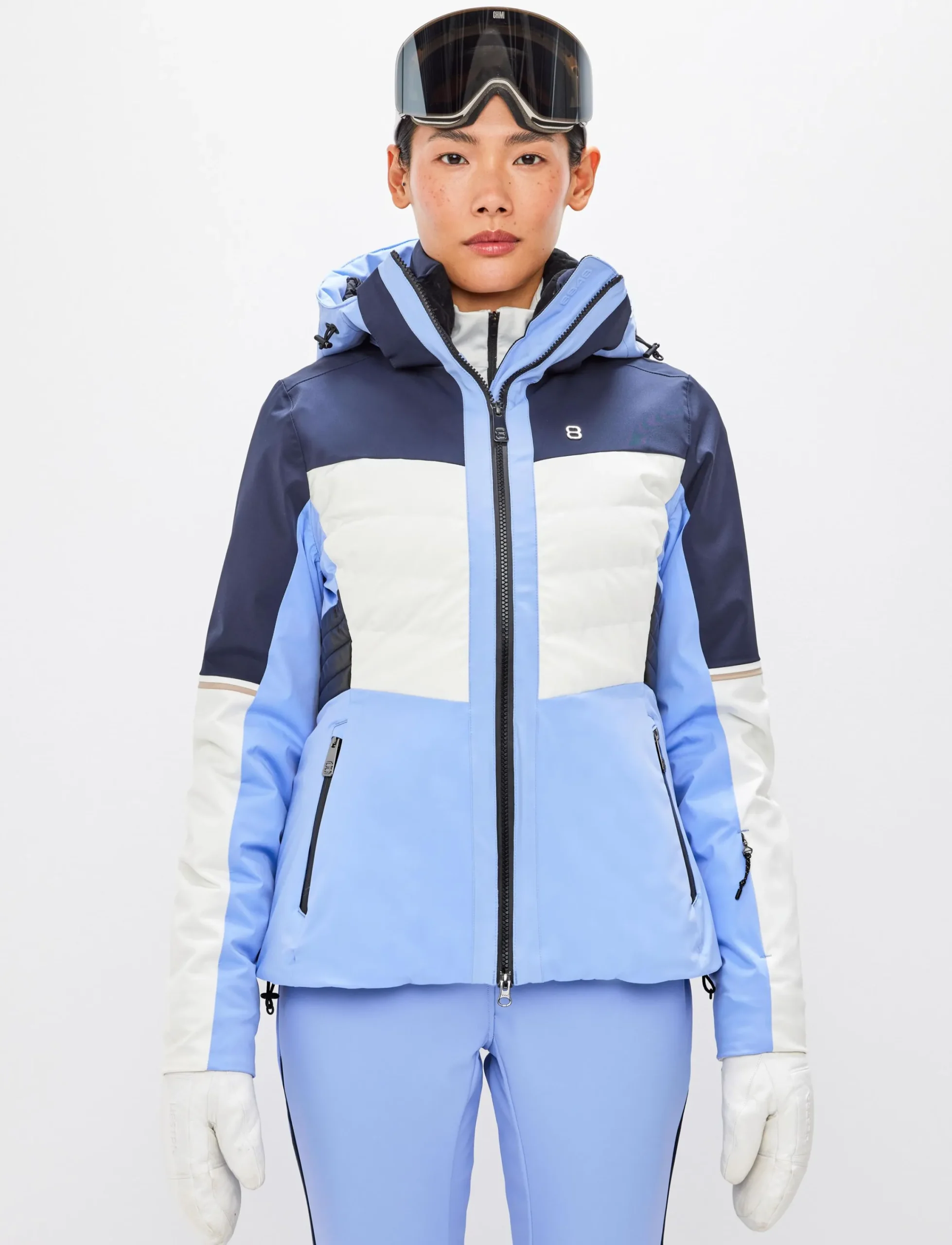 8848 Altitude Klader|Hazel W Ski Jacket - Hortensia Blue