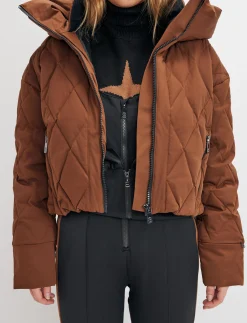8848 Altitude Klader|Hildi W Ski Puffer - Cashmere Brown