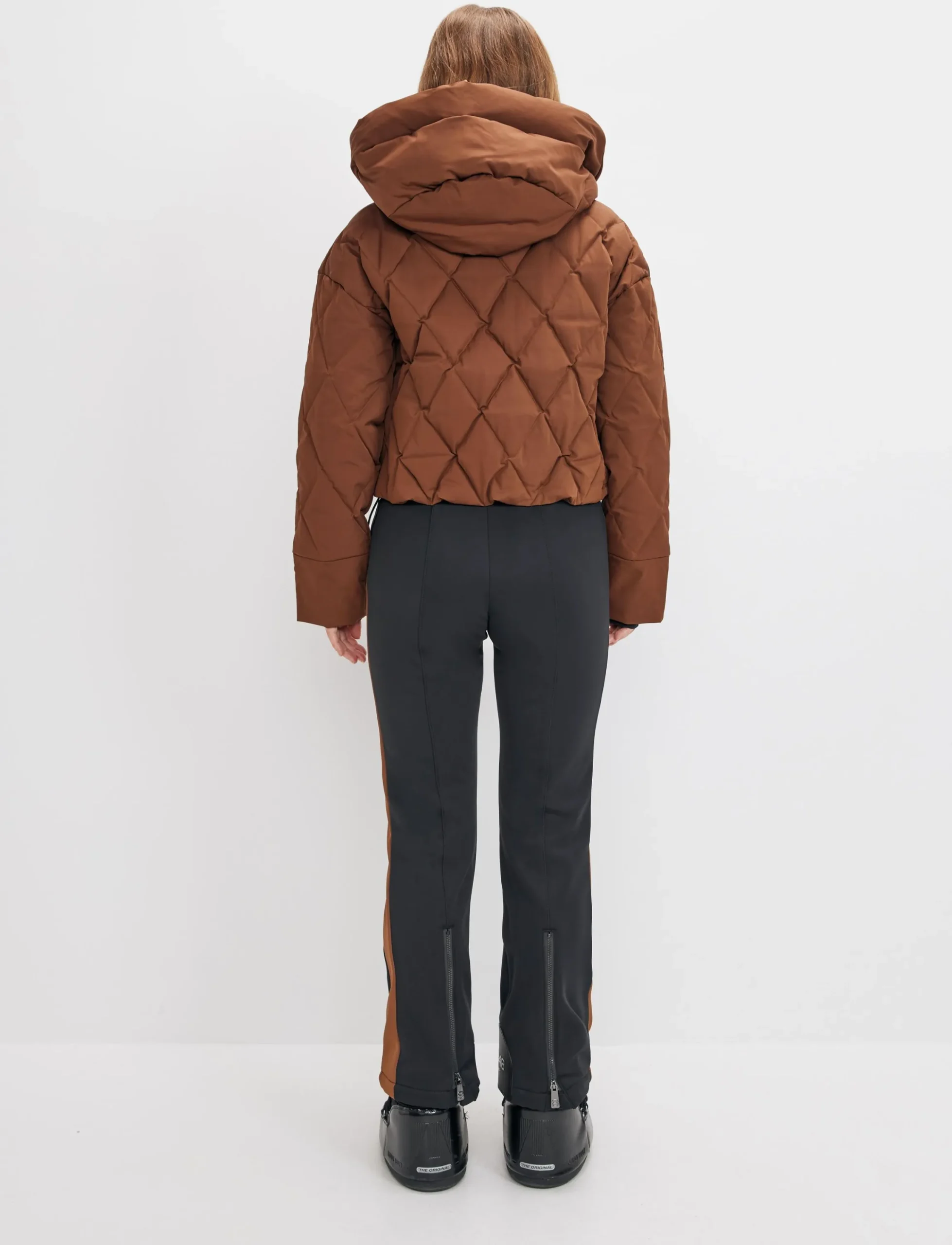 8848 Altitude Skidkläder|Hildi W Ski Puffer - Cashmere Brown