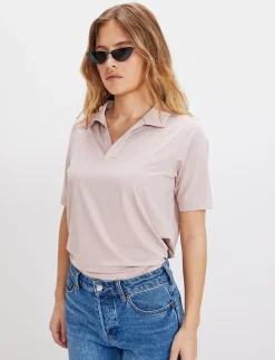 8848 Altitude Klader|Ice W Polo Shirt - Powder Pink