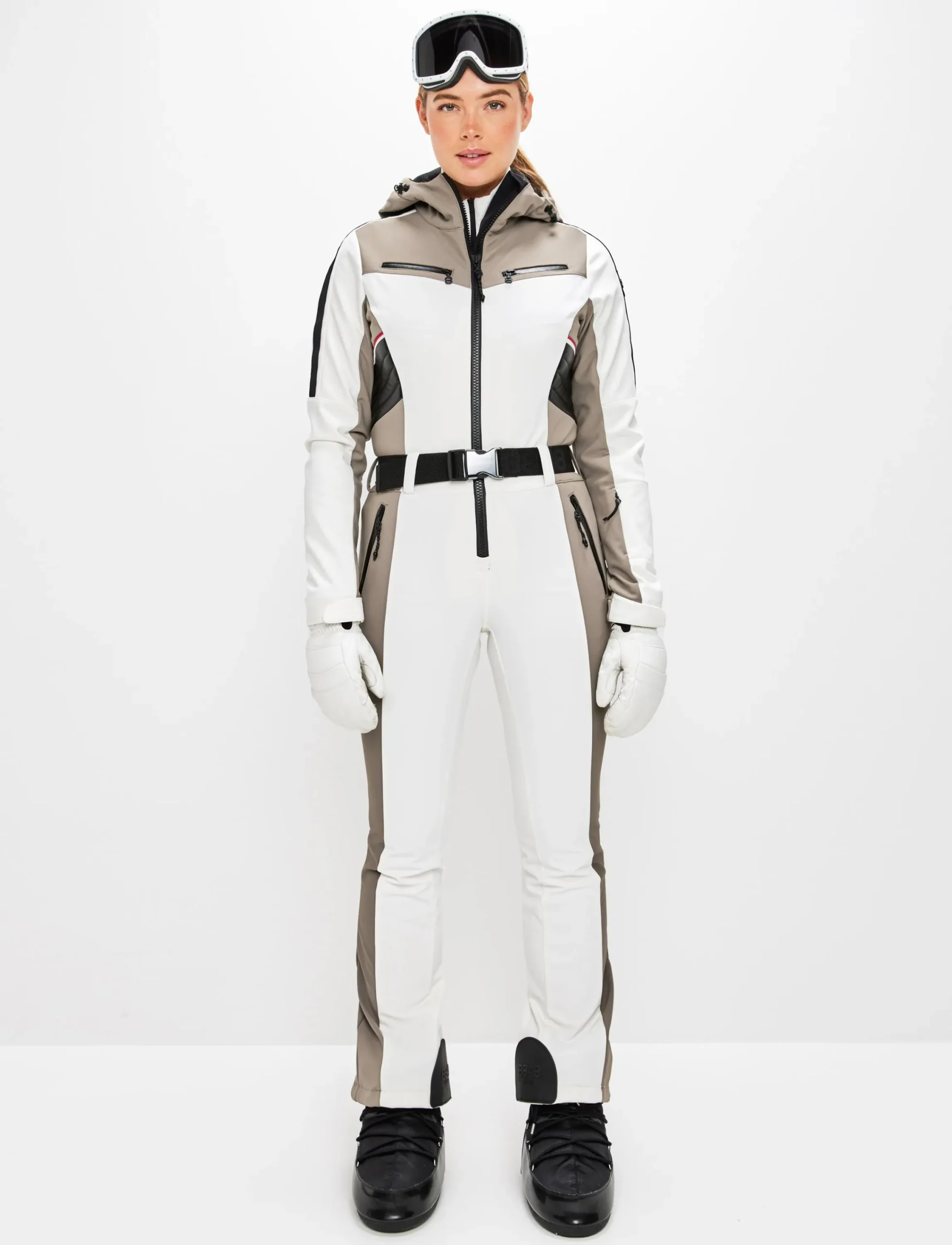 8848 Altitude Skidkläder|Lara W Ski Suit - Blanc/Fallen