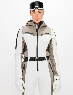 8848 Altitude Skidkläder|Lara W Ski Suit - Blanc/Fallen