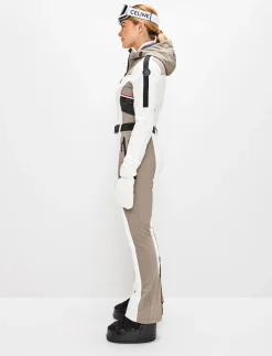8848 Altitude Skidkläder|Lara W Ski Suit - Blanc/Fallen