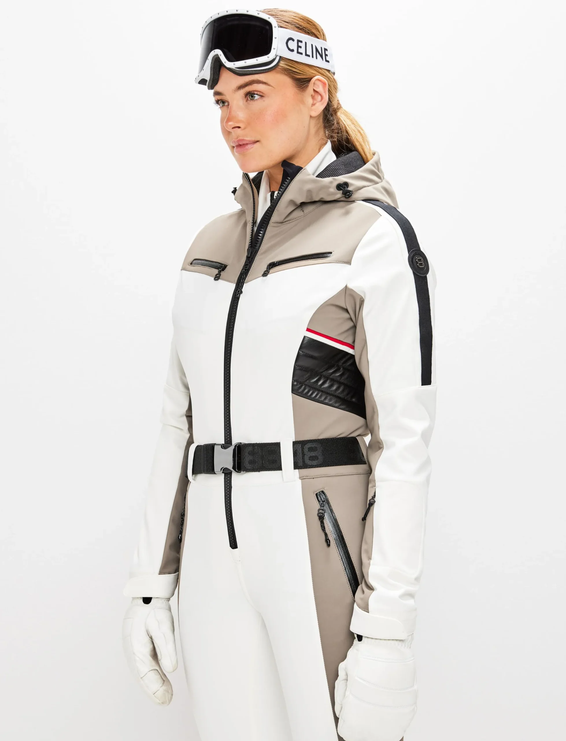 8848 Altitude Skidkläder|Lara W Ski Suit - Blanc/Fallen