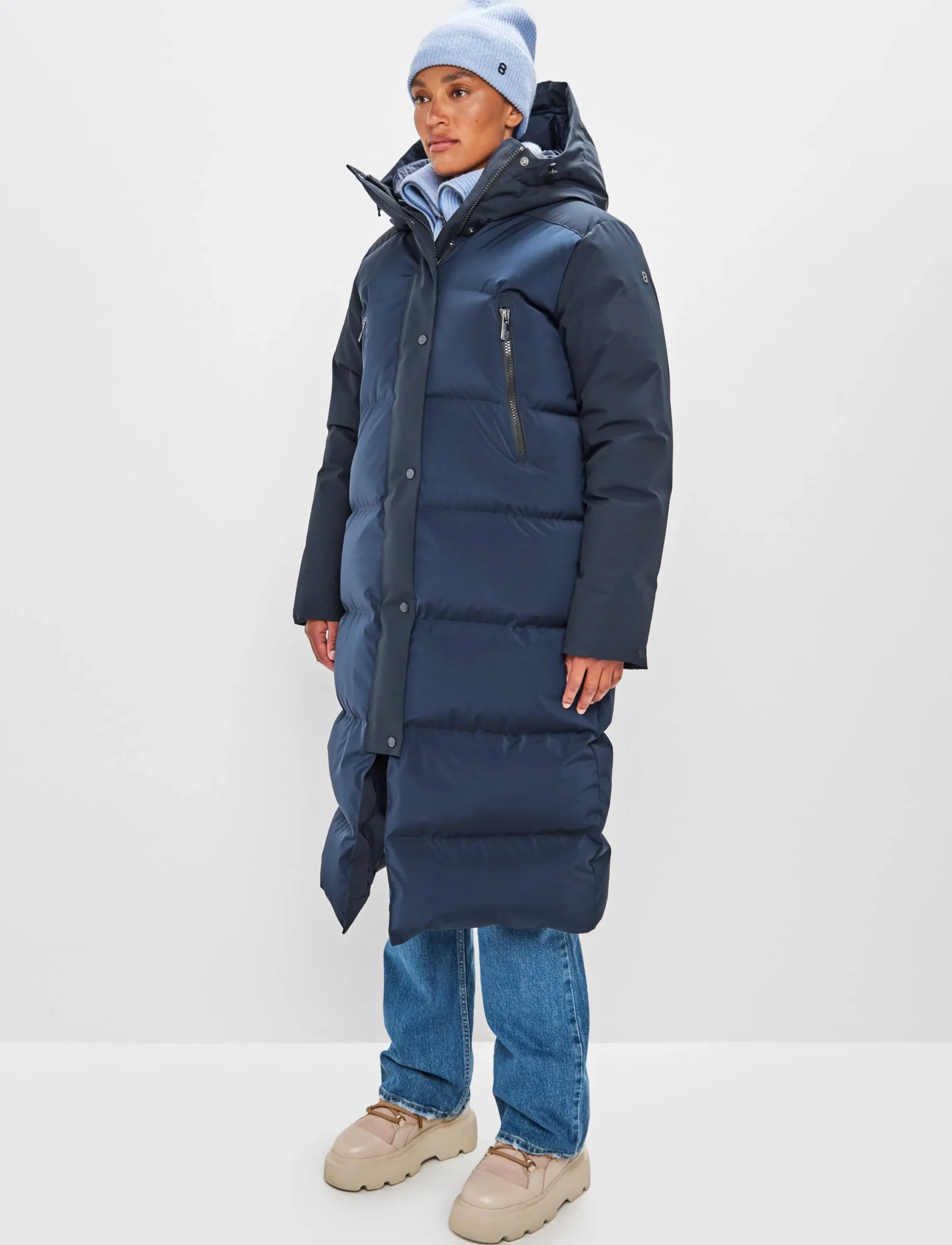 8848 Altitude Klader|Lilly W Down Coat - Navy