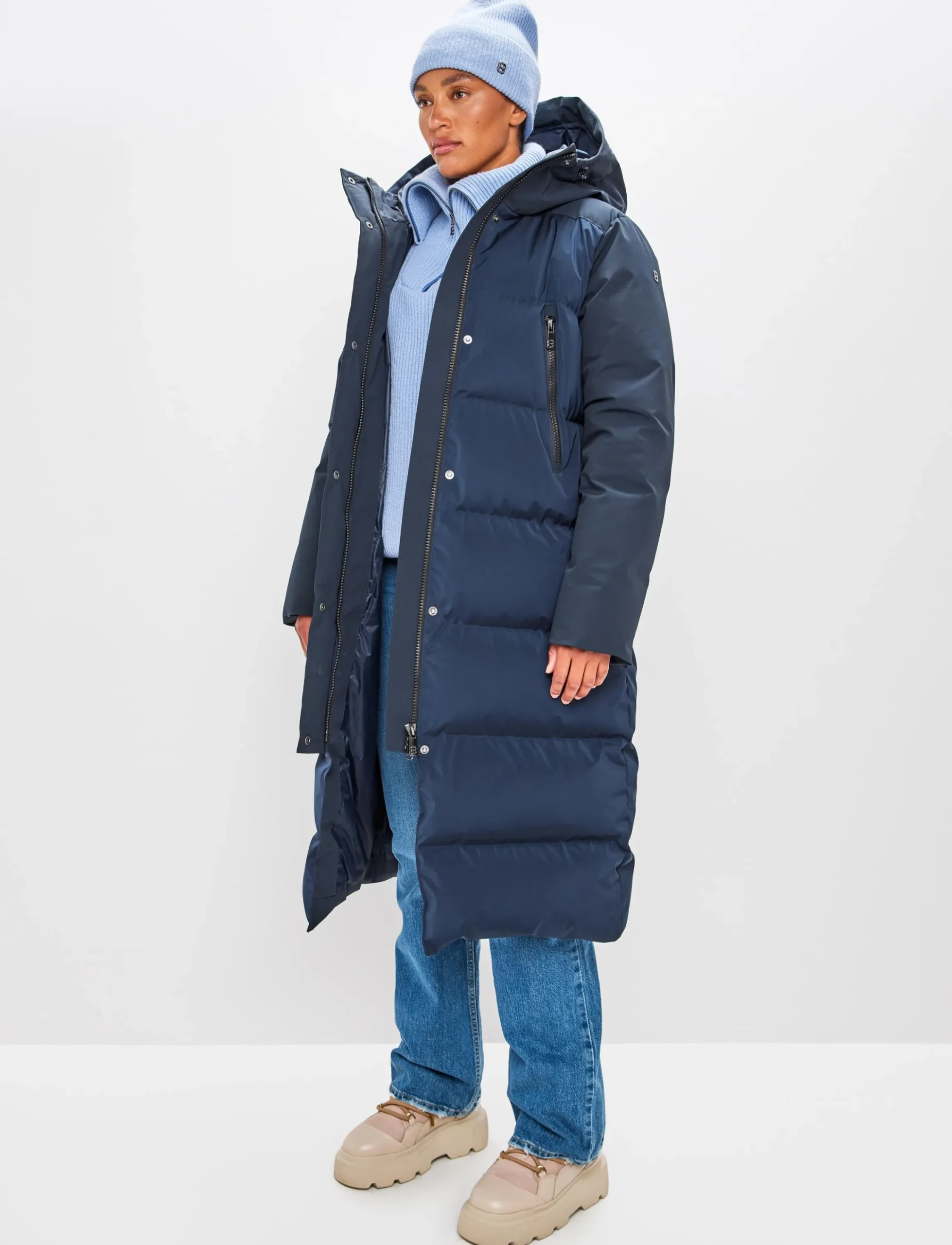 8848 Altitude Klader|Lilly W Down Coat - Navy