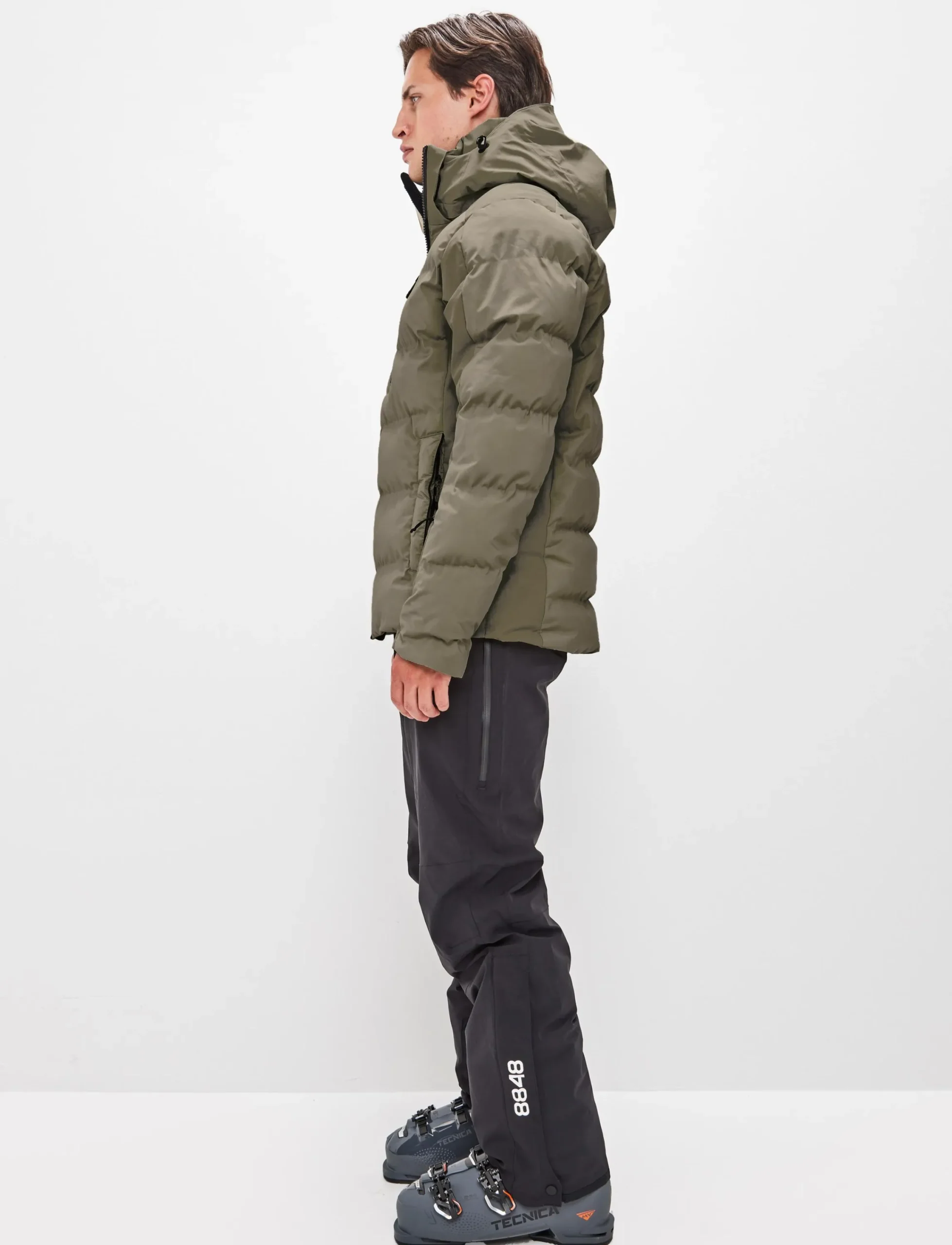 8848 Altitude Klader|Malik Ski Jacket - Army Green