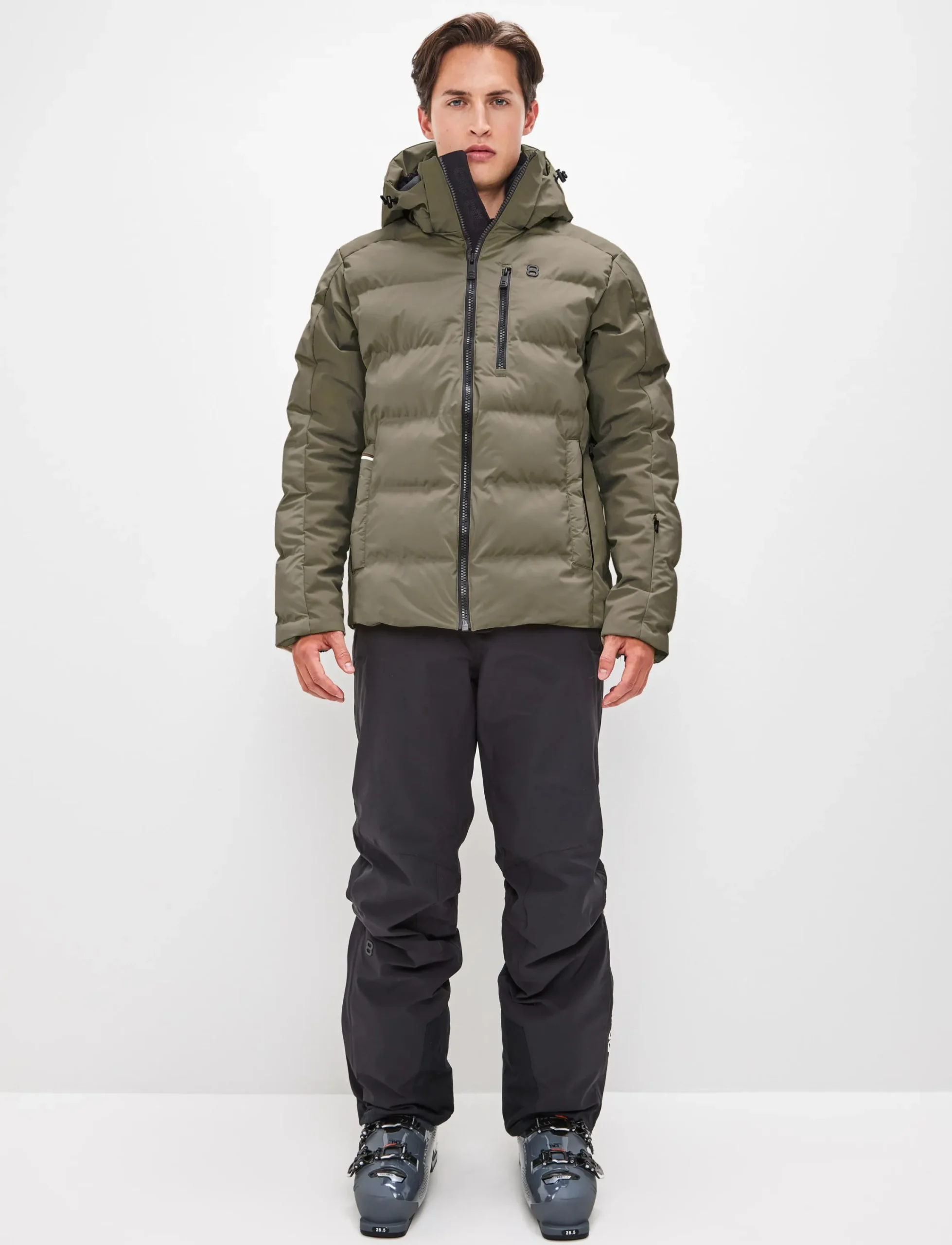 8848 Altitude Skidkläder|Malik Ski Jacket - Army Green