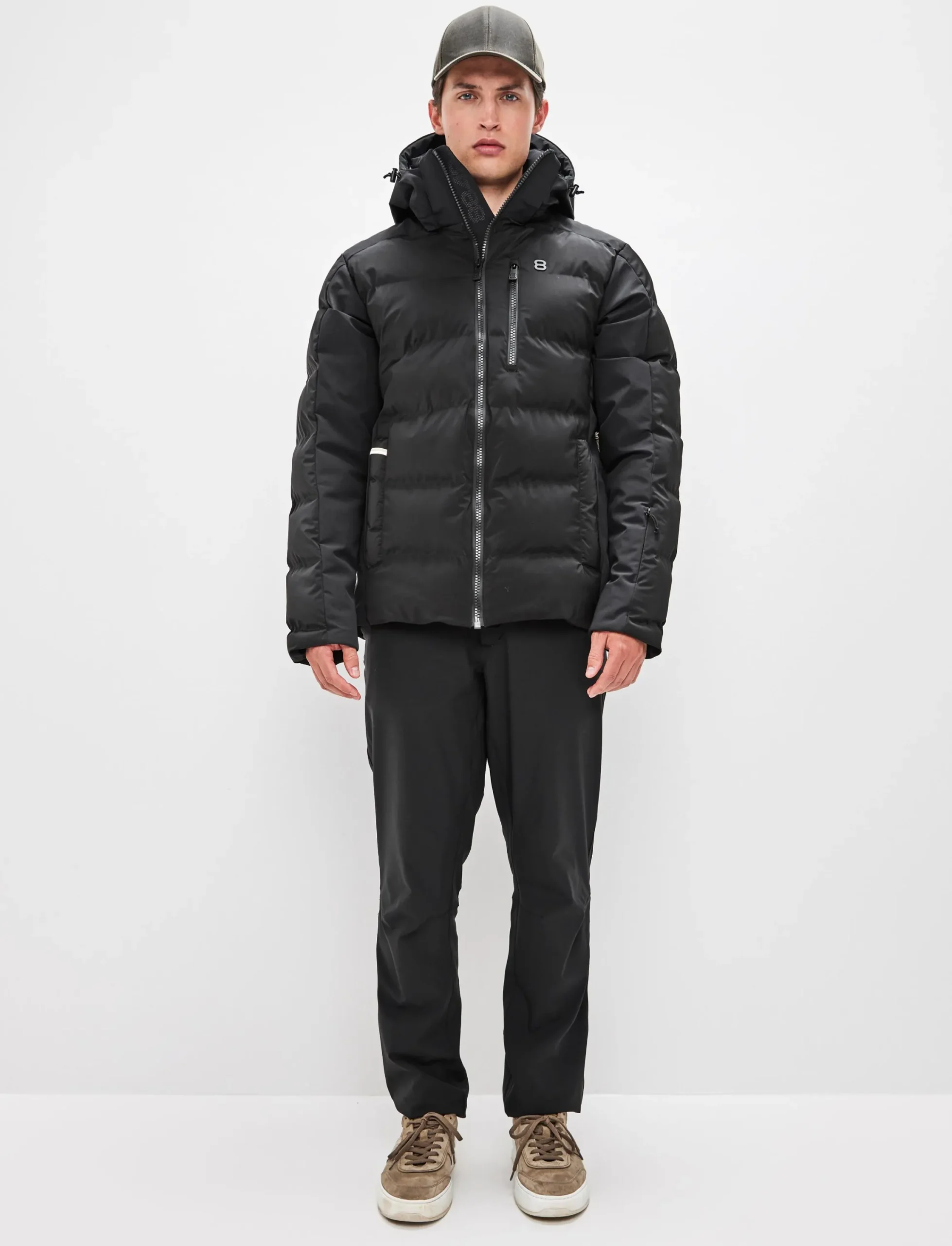8848 Altitude Skidkläder|Malik Ski Jacket - Black