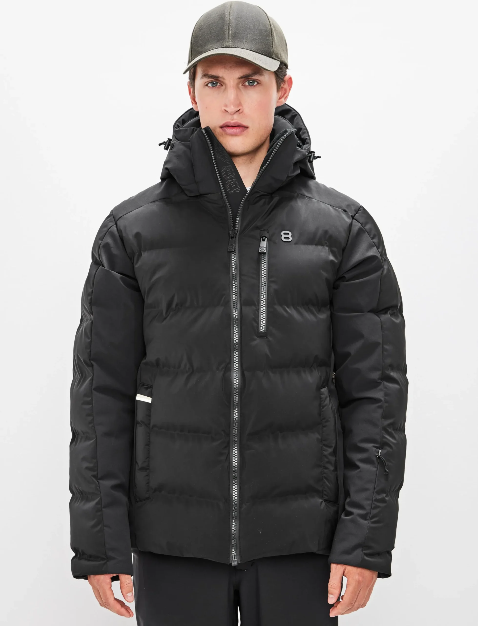 8848 Altitude Skidkläder|Malik Ski Jacket - Black