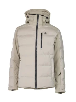8848 Altitude Skidkläder|Malik Ski Jacket - Lt Fallen Rock
