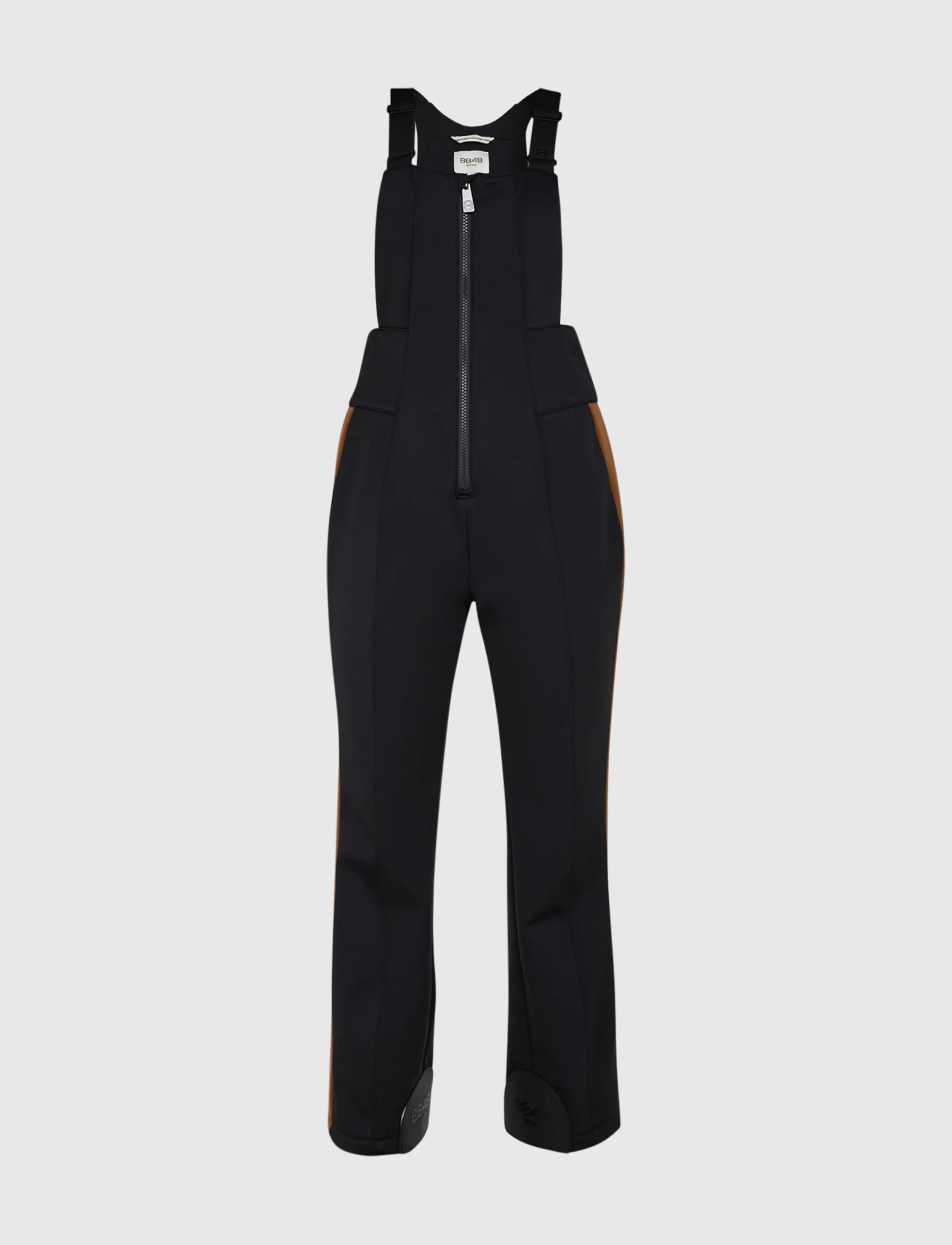 8848 Altitude Skidkläder|Maya W Bib Pant - Black/Cash Brown