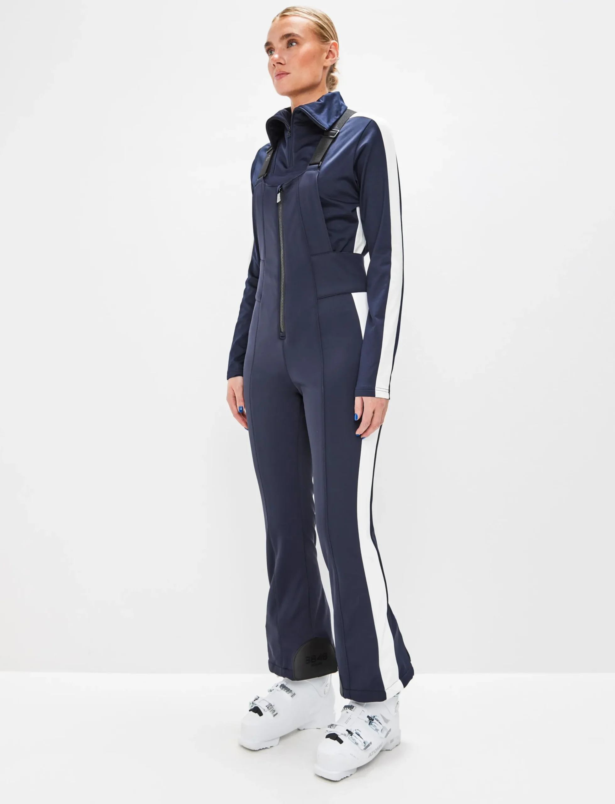 8848 Altitude Skidkläder|Maya W Bib Pant - Navy/Blanc