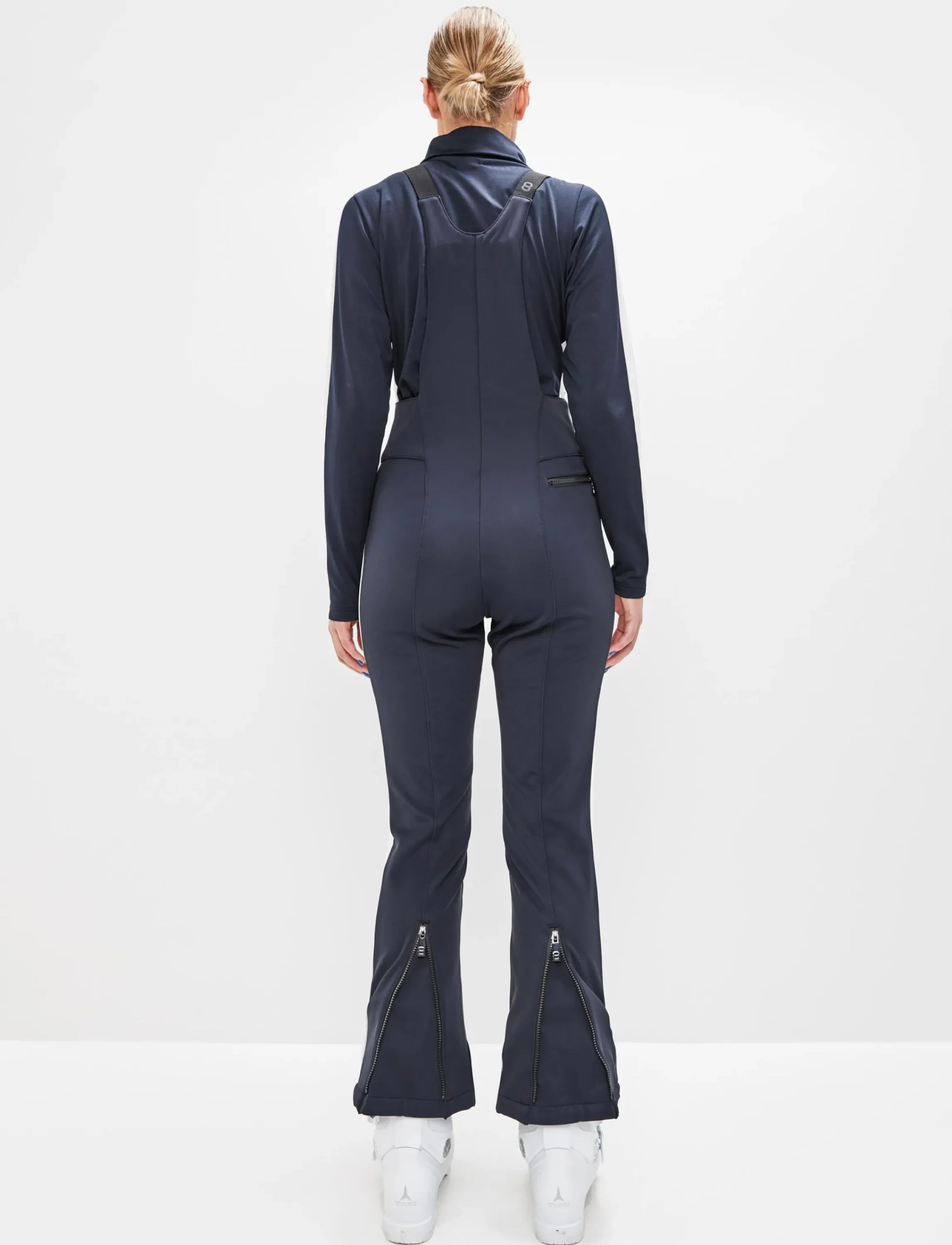 8848 Altitude Skidkläder|Maya W Bib Pant - Navy/Blanc