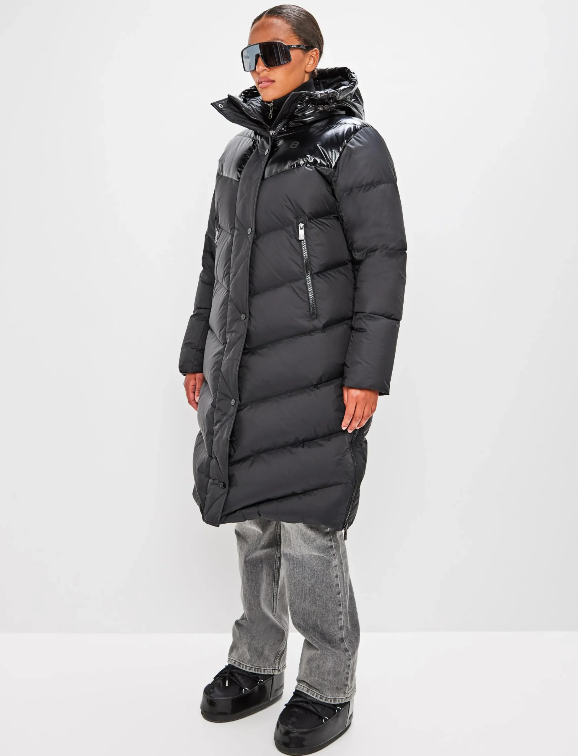 8848 Altitude Klader|Milano W Down Coat - Black