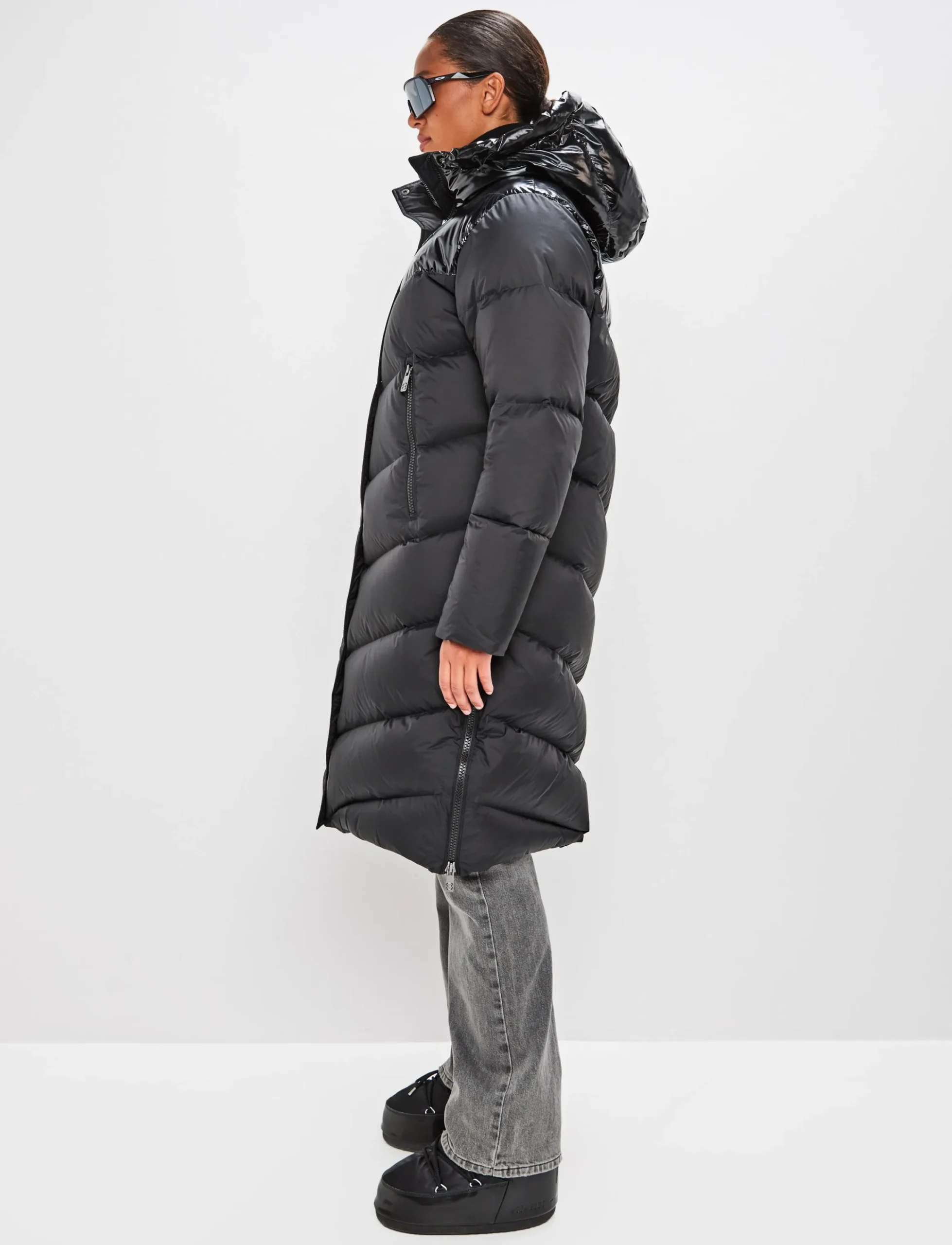 8848 Altitude Klader|Milano W Down Coat - Black