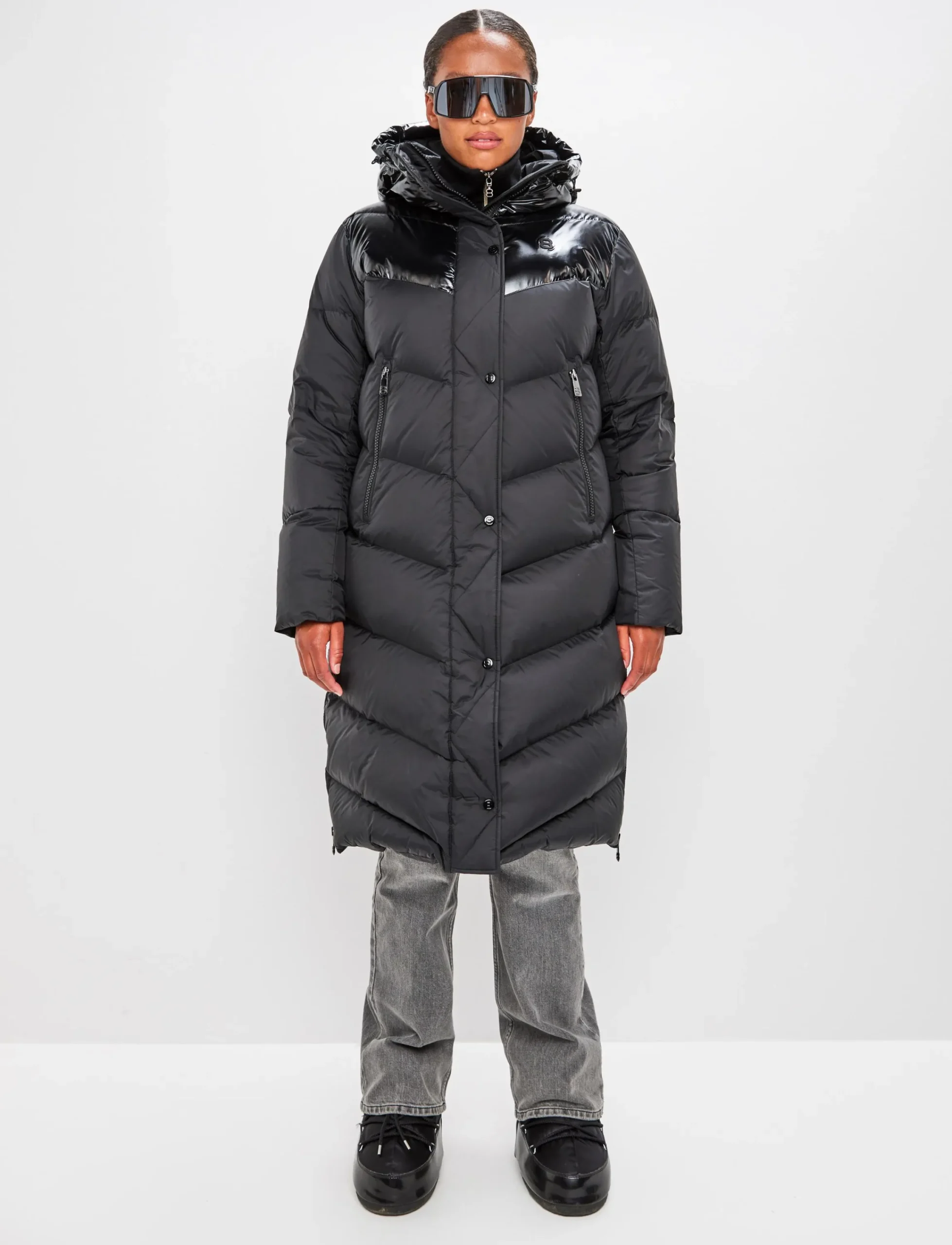 8848 Altitude Klader|Milano W Down Coat - Black