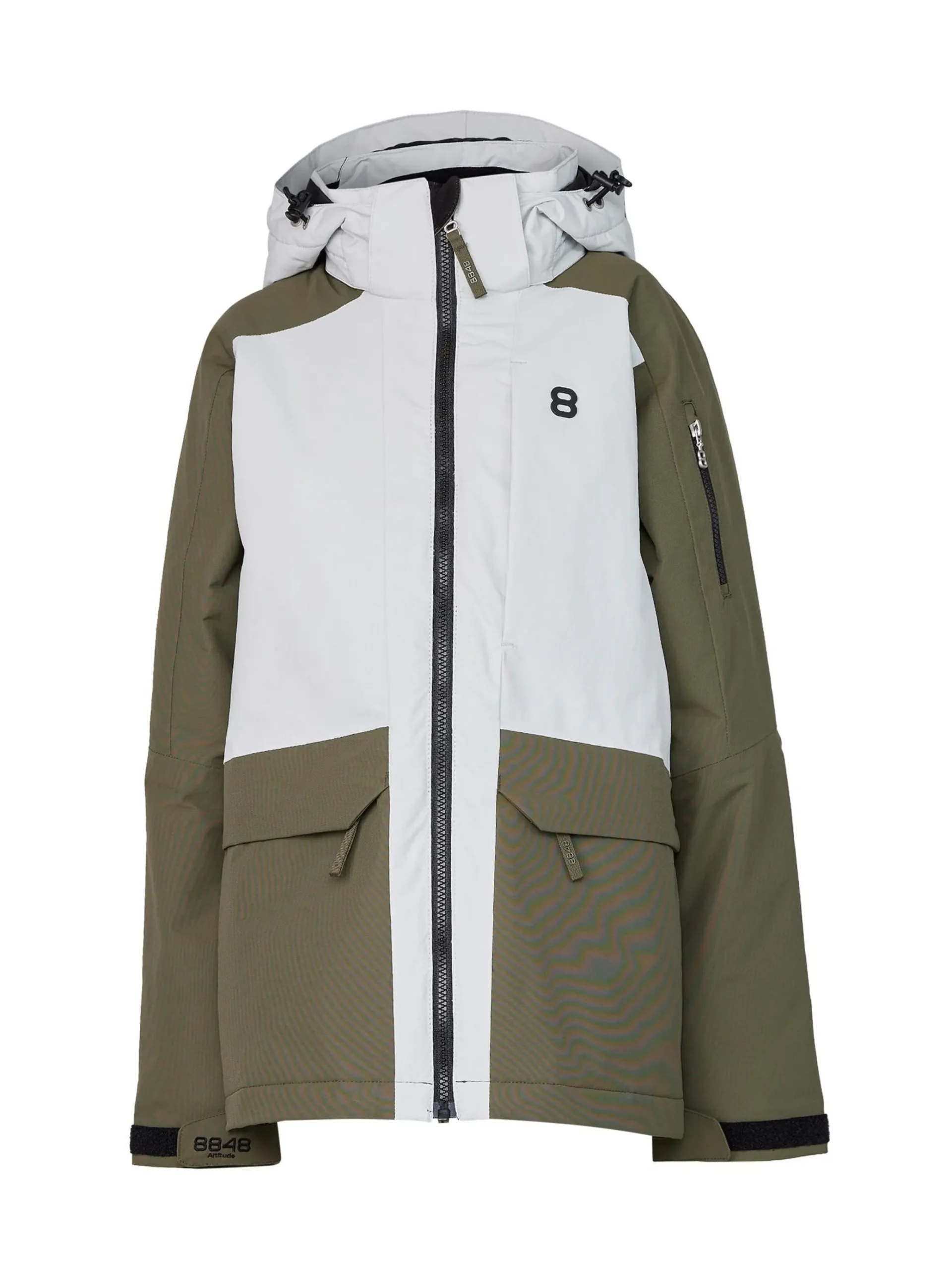 8848 Altitude Jackor|Miles Jr Ski Jacket - Army Green