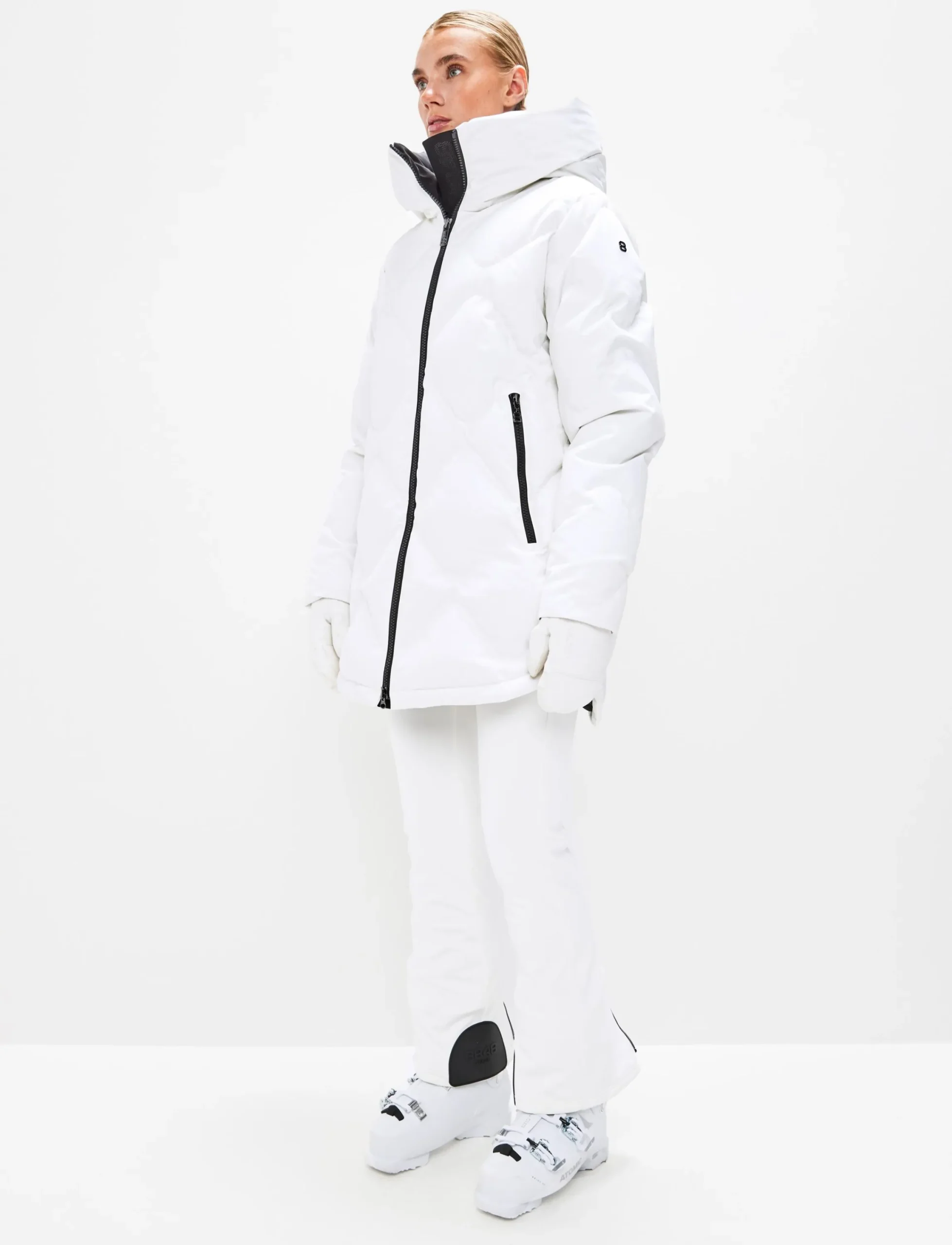 8848 Altitude Skidkläder|Nadine W Ski Parka - Blanc